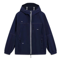 Li-Ning x Soulland Logo Windbreaker 'Midnight Navy' AFDSC79-1