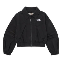 (WMNS) THE NORTH FACE White Labe Neilton Collar Jacket 'Black' NJ3BQ30K