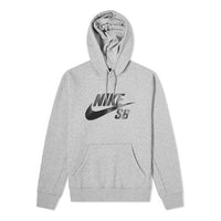 Men's Nike SB logo Printing Pullover Gray AJ9733-063