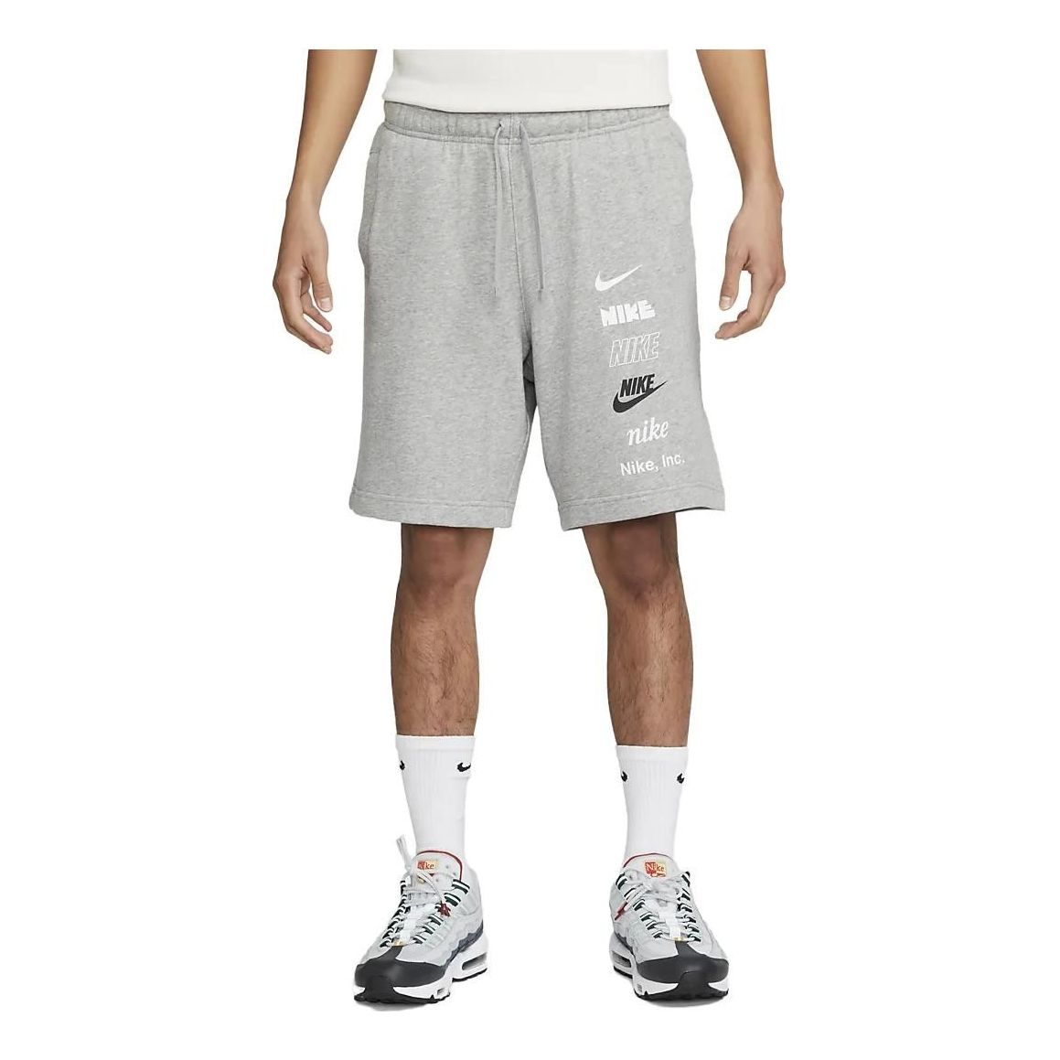 Nike Club Fleece French Terry Shorts 'Grey' FB8831-063