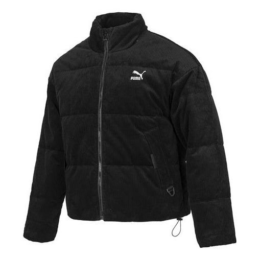 PUMA Classics Oversized Puffer Jacket 'Black' 535581-01