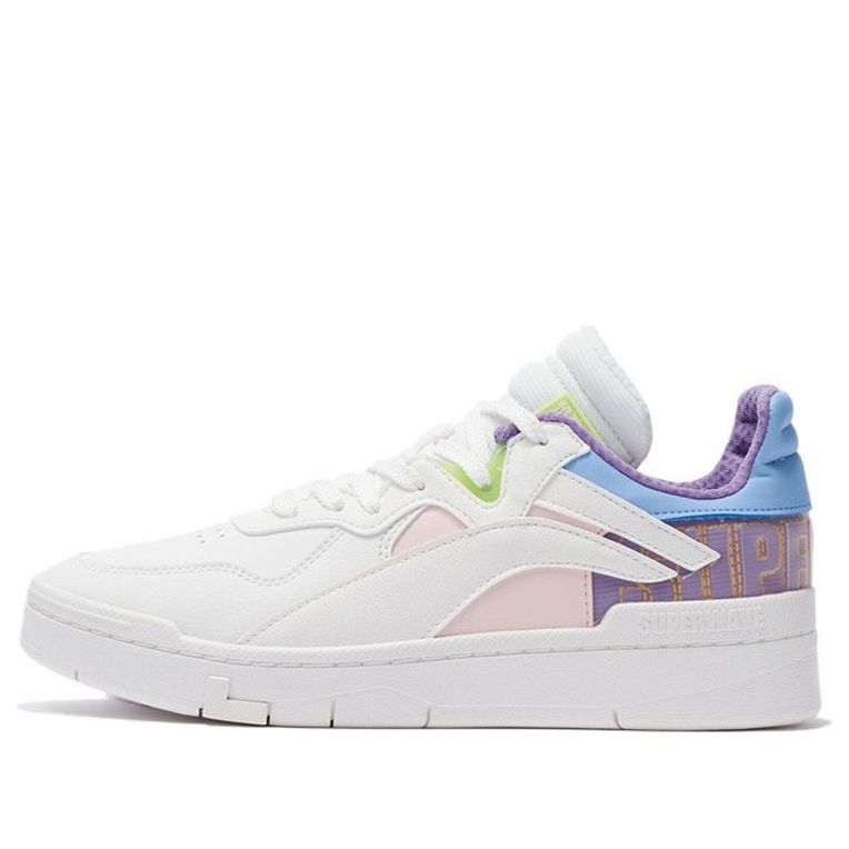 (WMNS) Li-Ning Superwave Lo 'White Blue' AGCS008-3