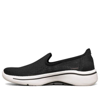 (WMNS) Skechers Go Walk Arch Fit 'Black White' 896018-BKW