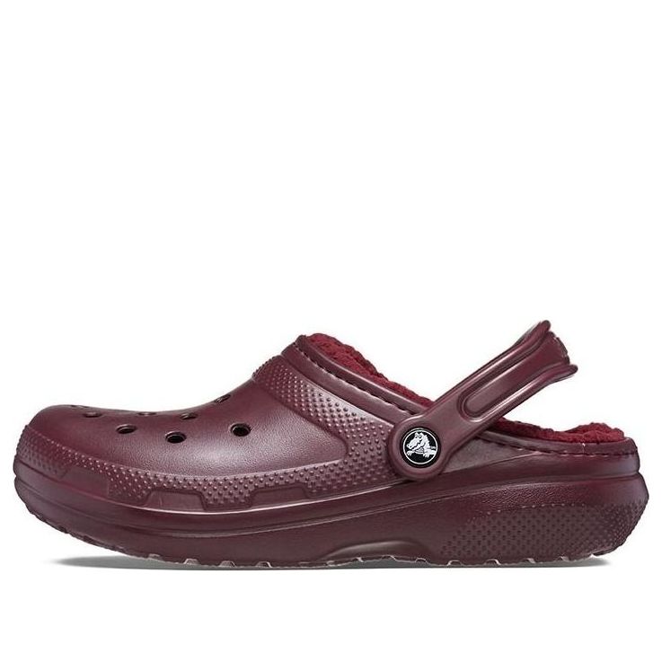 Crocs Classic Lined Clogs 'Dark Cherry' 203591-6WD