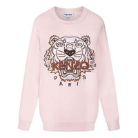 (WMNS) KENZO FW21 Tiger Head Printing Cotton Round Neck Hoodie Pink/Red FB62SW8244XA-34
