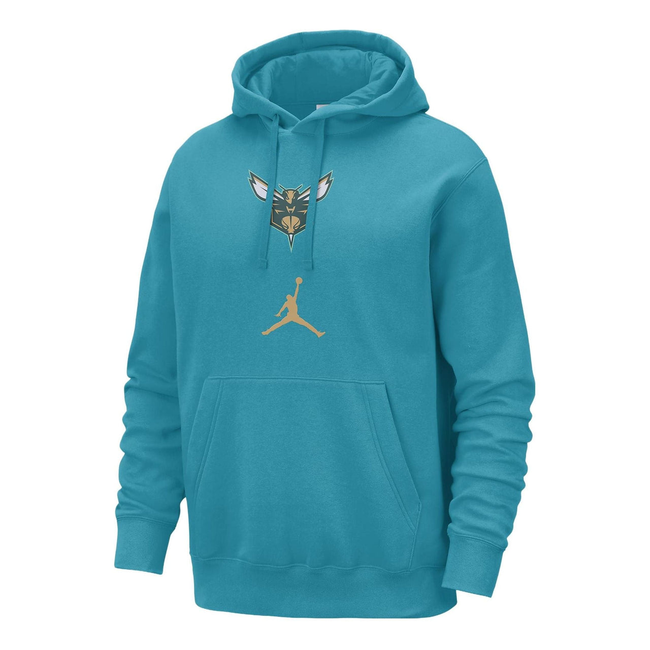 Air Jordan Charlotte Hornets Club Fleece City Edition NBA Pullover Hoodie 'Teal' FB4825-415
