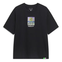 Li-Ning x Steven Harrington Graphic T-shirt 'Black' AHST093-3