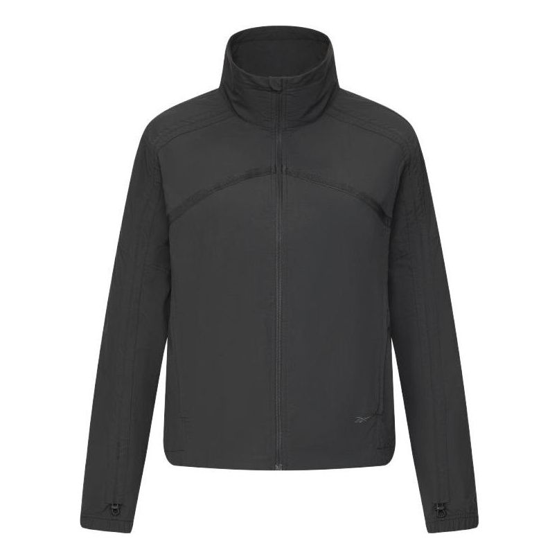 (WMNS) Reebok Lightweight And Breathable Sun Protective Outer Jacket 'Black' 23RCS104WGH1
