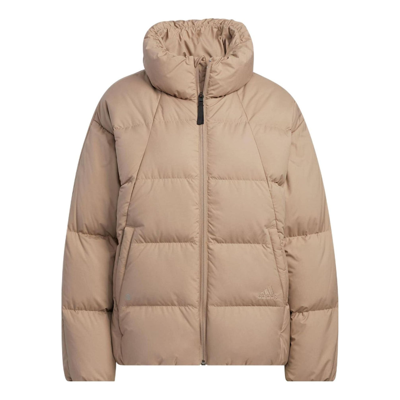 (WMNS) adidas 3-Stripes Puffy Down Jacket 'Brown' HN2111