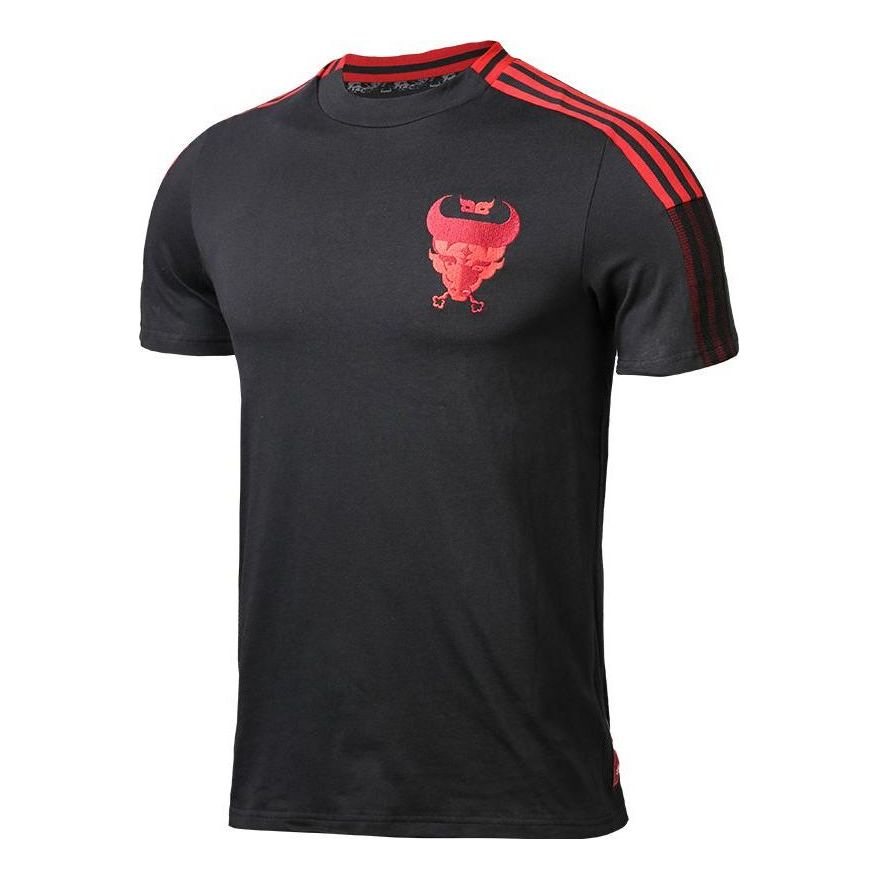 adidas FC Bayern CNY Tee 'Black Red'  GK8625