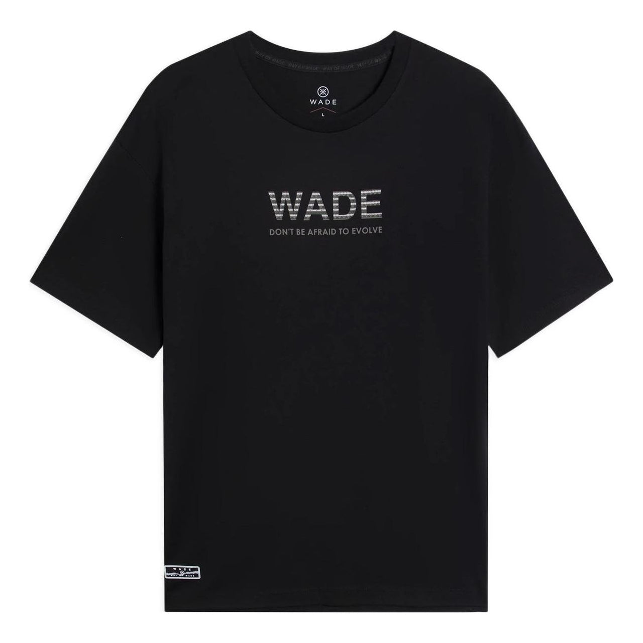 Li-Ning Way Of Wade Graphic T-shirt 'Black' AHSS781-1