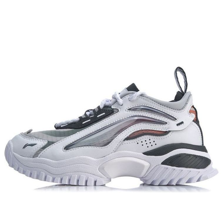 (WMNS) Li-Ning Aurora Windwalker x Gilt Bad Five 'White Grey' AGLP108-3