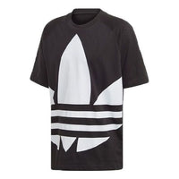 adidas originals MENS Big Trefoil Boxy Tee Black FM9904