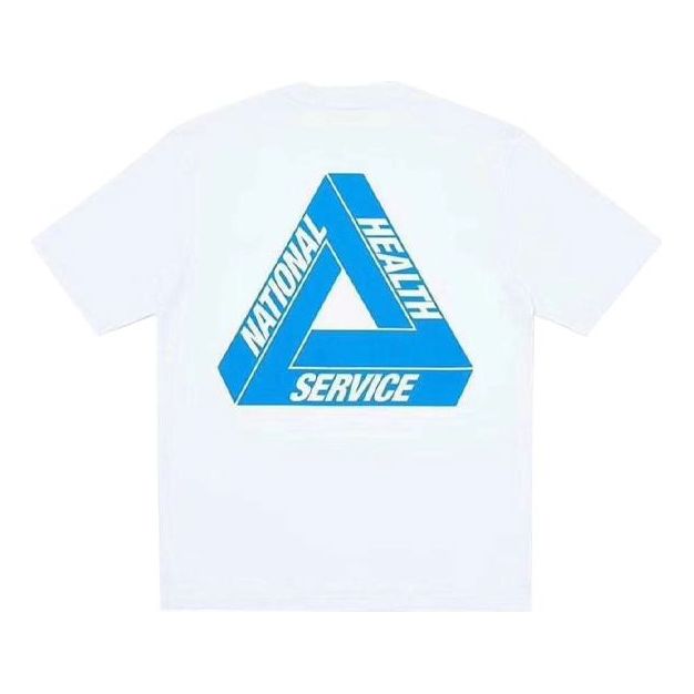 PALACE SS20 Tri-Donator Tee limited Triangle Short Sleeve Unisex White P18TS208