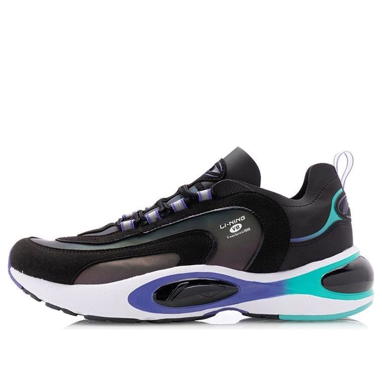 Li-Ning V8 'Black Green' ARHQ063-3