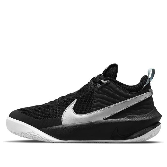 (GS) Nike Team Hustle D10 'Black Metallic Silver' CW6735-004