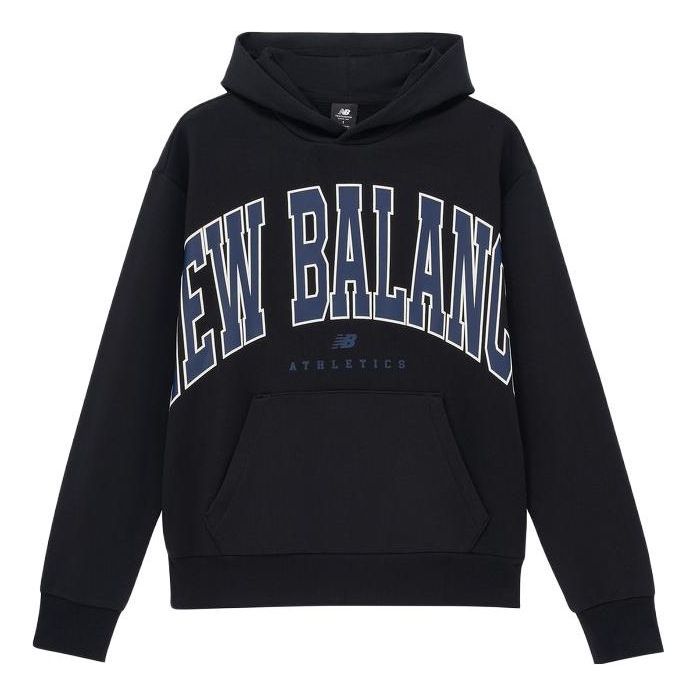 New Balance Athletics Warped Classics Sweat Hoodie 'Black' UT31550-BK