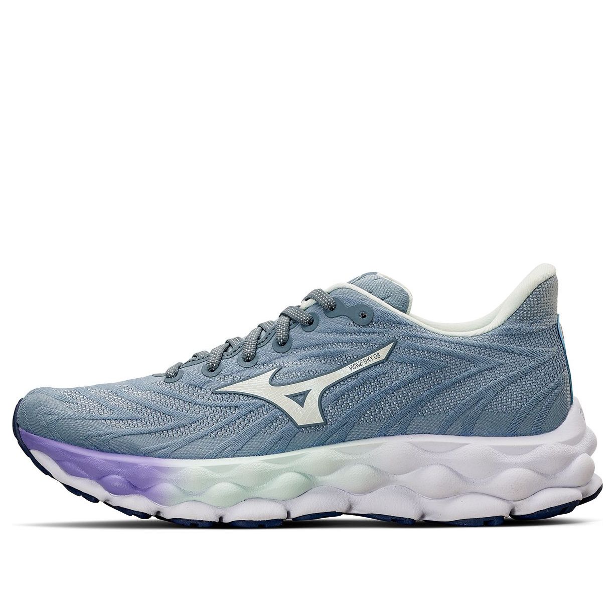 (WMNS) Mizuno Wave Sky 8 'Misty Blue Purple' J1GD240271