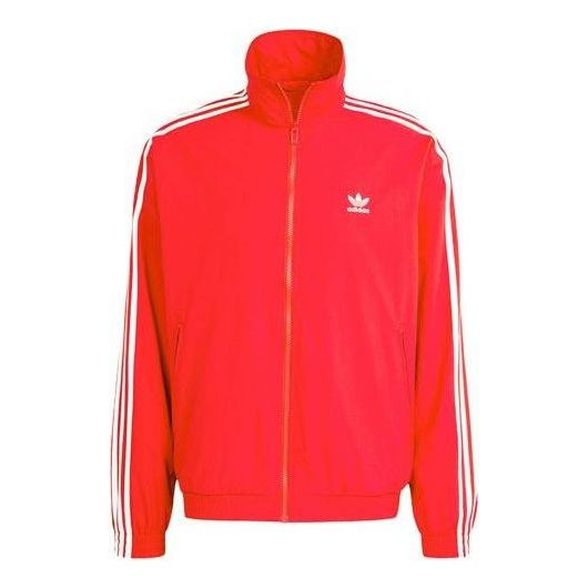adidas originals Adicolor Firebird Track Top Asia Sizing 'Red' IT2495