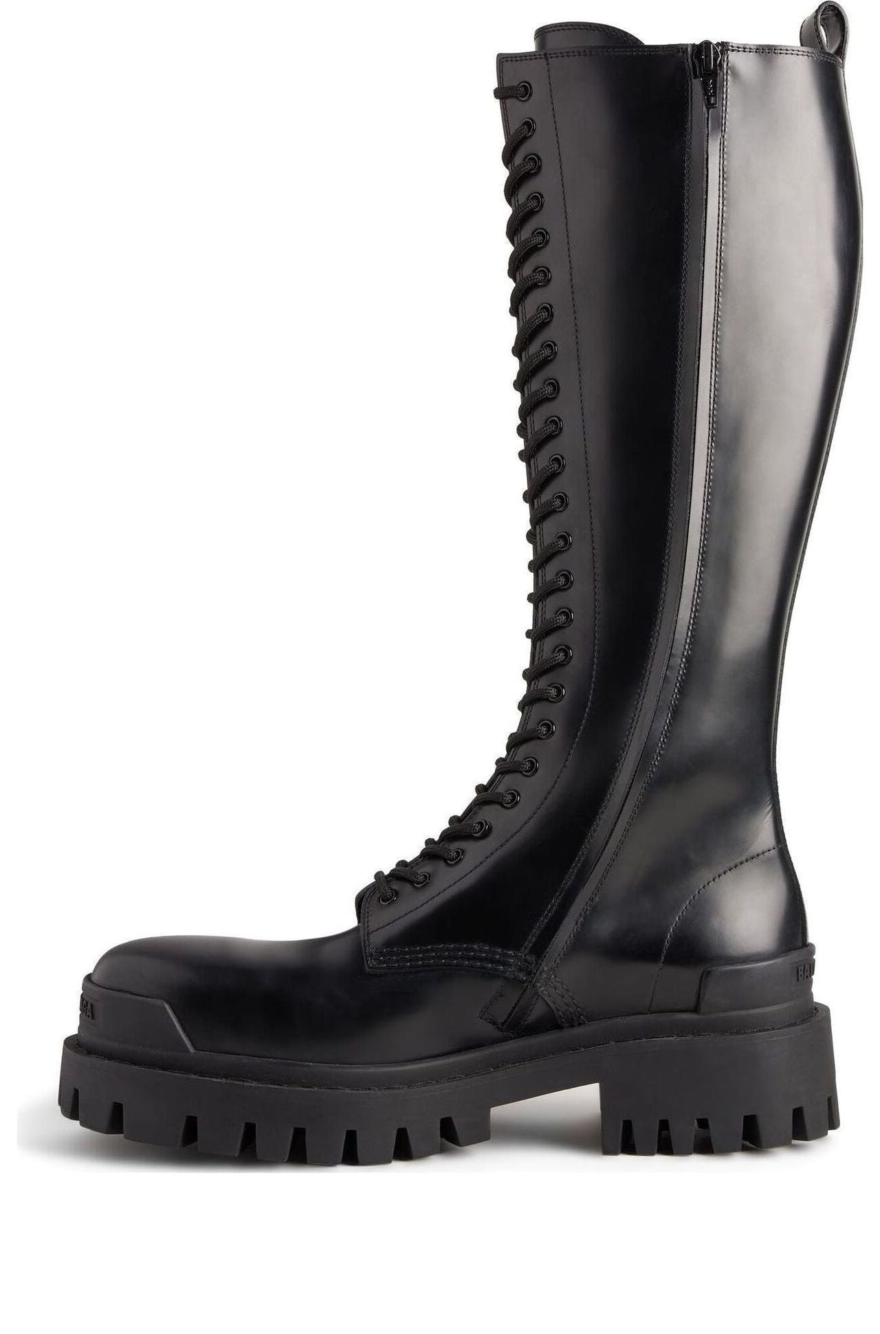 (WMNS) Balenciaga Strike 20mm Boots 'Black Matte Smooth Calfskin' 763557WA9601000