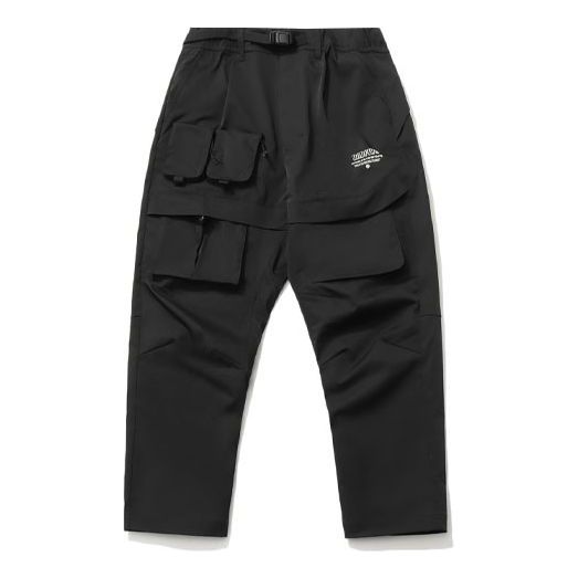 Li-Ning BadFive Loose Cargo Pants 'Black' AKXR071-2