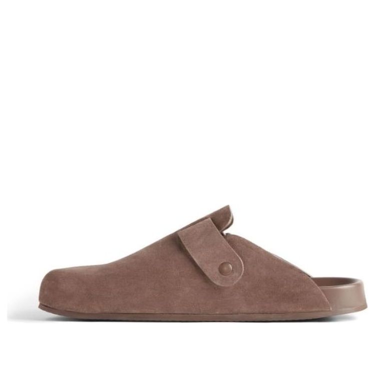 Balenciaga Sunday Mules 'Tan Matte Calfskin' 761712WCGA12010