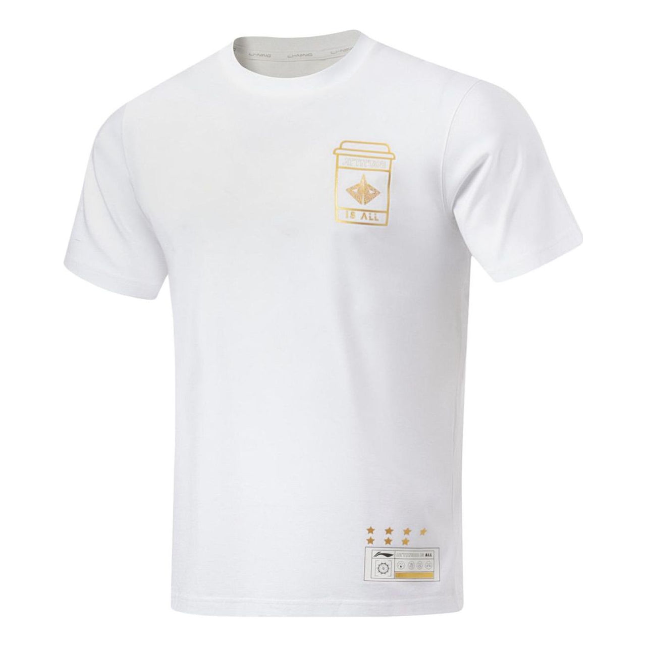 Li-Ning Jimmy Butler Pro Basketball Short Sleeve T-shirt 'White' ATST091-6