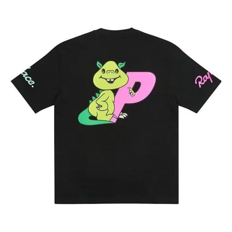 Palace X Rapha Logo T-Shirt 'Black' ADP02XXBLK