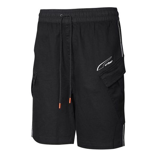 PUMA x Attempt Shorts 'Black White' 598196-01