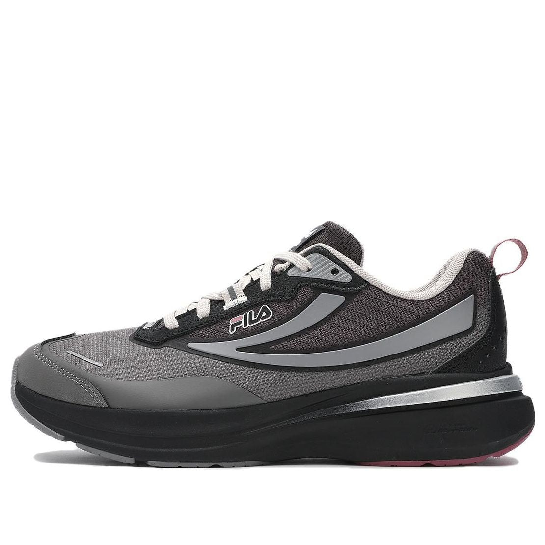 (WMNS) FILA Nuvole EVO Sneakers 'Black White Grey' A12W341123FGB