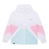 Li-Ning Way Of Wade Logo Color Block Hooded Jacket 'White Blue Pink' AFDSC41-3