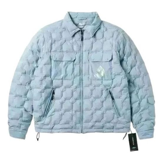Palace Pertex Work Down Jacket 'Dusty Blue' PAL-FW22-499