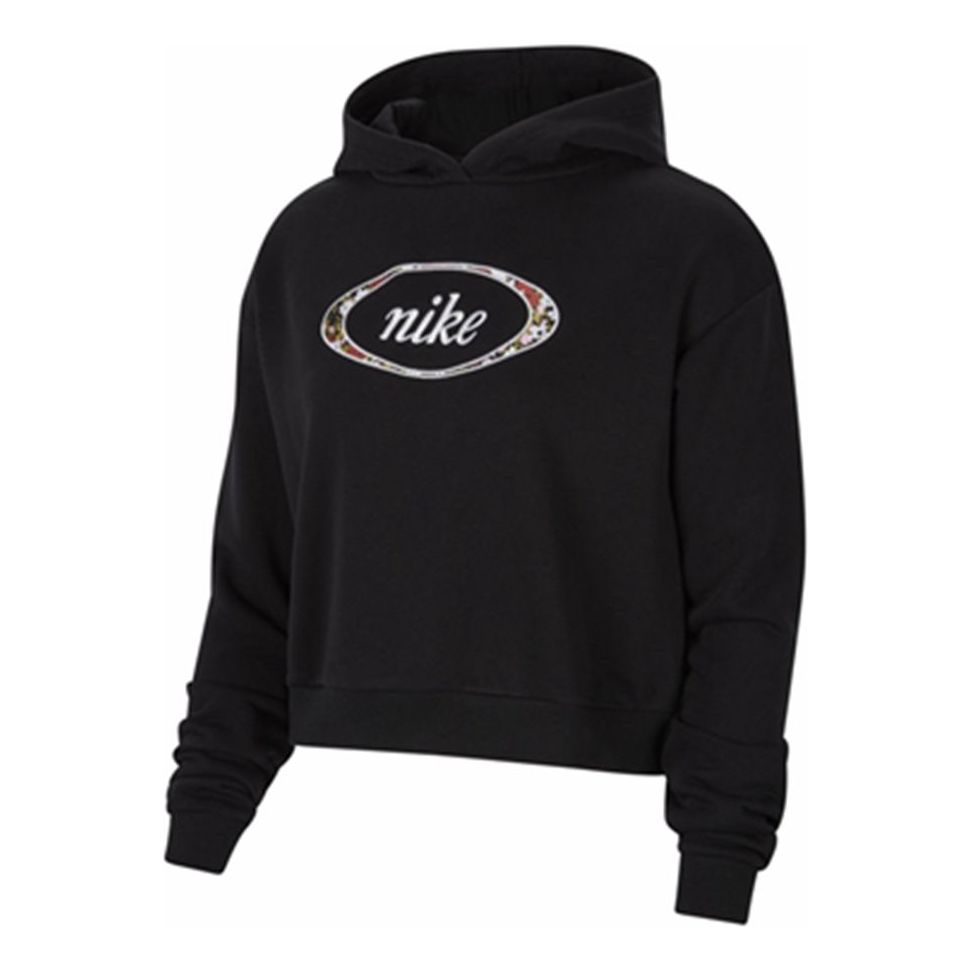 (WMNS) Nike Sportswear Hoodie Black CV1871-010