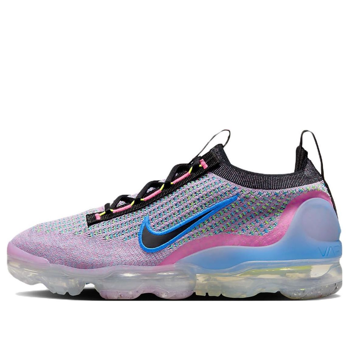 (WMNS) Nike Air VaporMax 2021 Flyknit Next Nature 'Pink Blast Photo Blue' DX3369-600