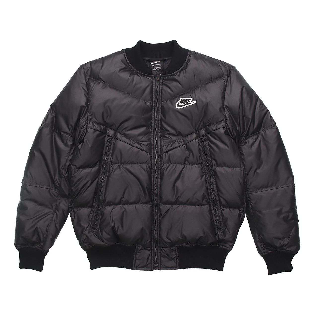 Nike Sportswear Down-Fill Windrunner Stand Collar Short Sports Down Jacket Black CU4403-010