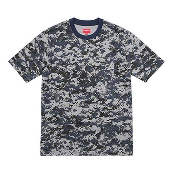 Supreme FW18 SS Pocket Navy Digi Camo Tee SUP-FW18-085