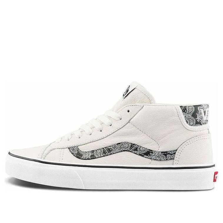 Vans Mid Skool 37 'Sport Paisley - White Black' VN0A3TKF914