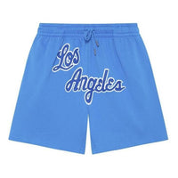 Mitchell & Ness x NBA Los Angeles Lakers Big Face Shorts 'Blue' MNJYSSS23100-BLUE