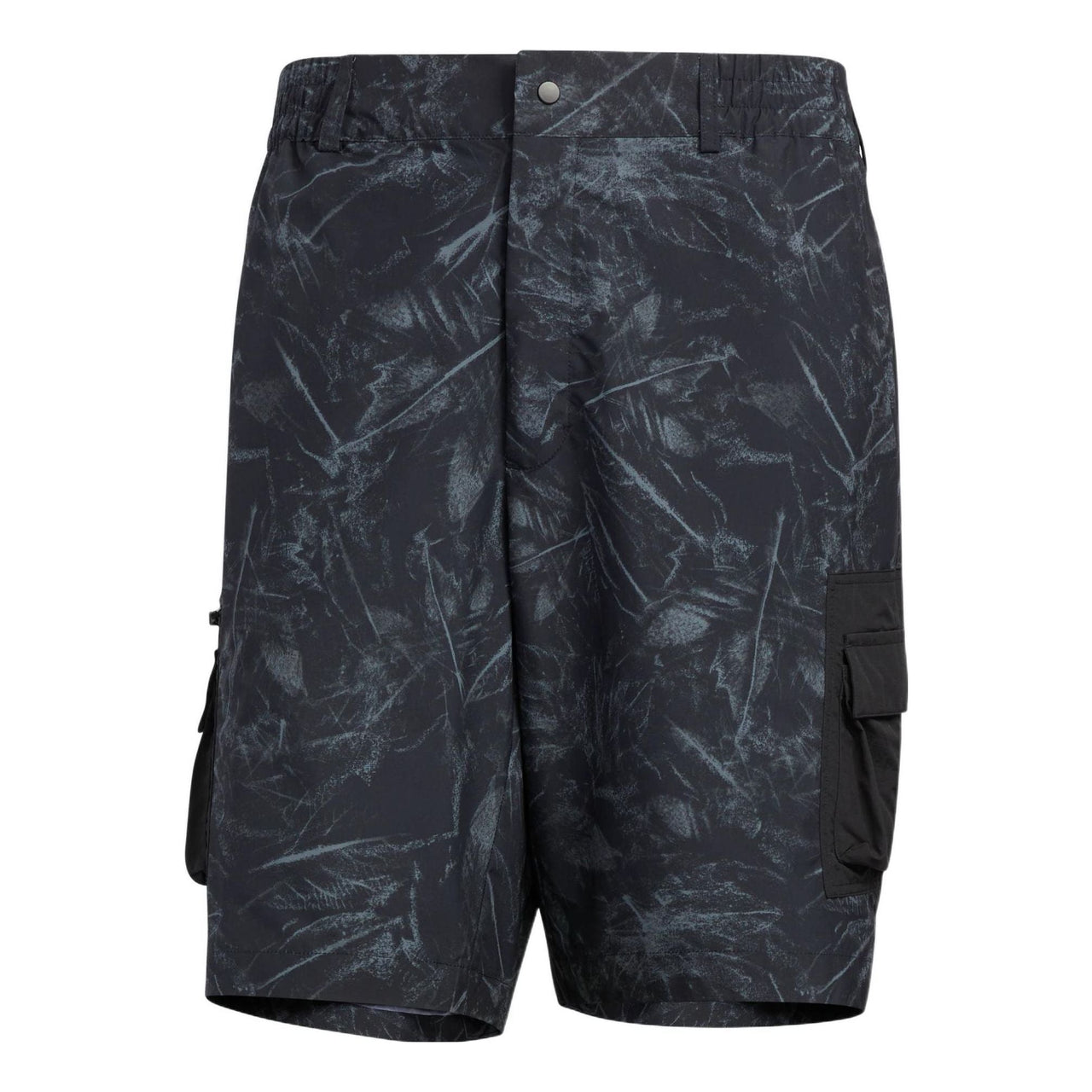 adidas originals Full Print Button Printing Straight Shorts Black HS7288