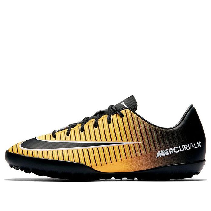 (GS) Nike JR MercurialX Victory 6 TF 'Yellow Black' 831949-801