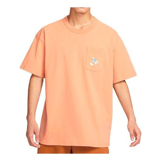Nike Sportswear Essential Pocket T-Shirt 'Orange' FQ0351-225