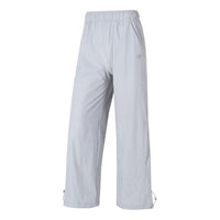(WMNS) New Balance Woven Pants 'Grey' NTE24262-GR