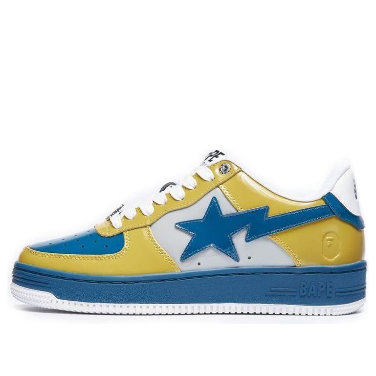 A BATHING APE Bape Sta 'Yellow Blue White' 1I80-191-006-WBY