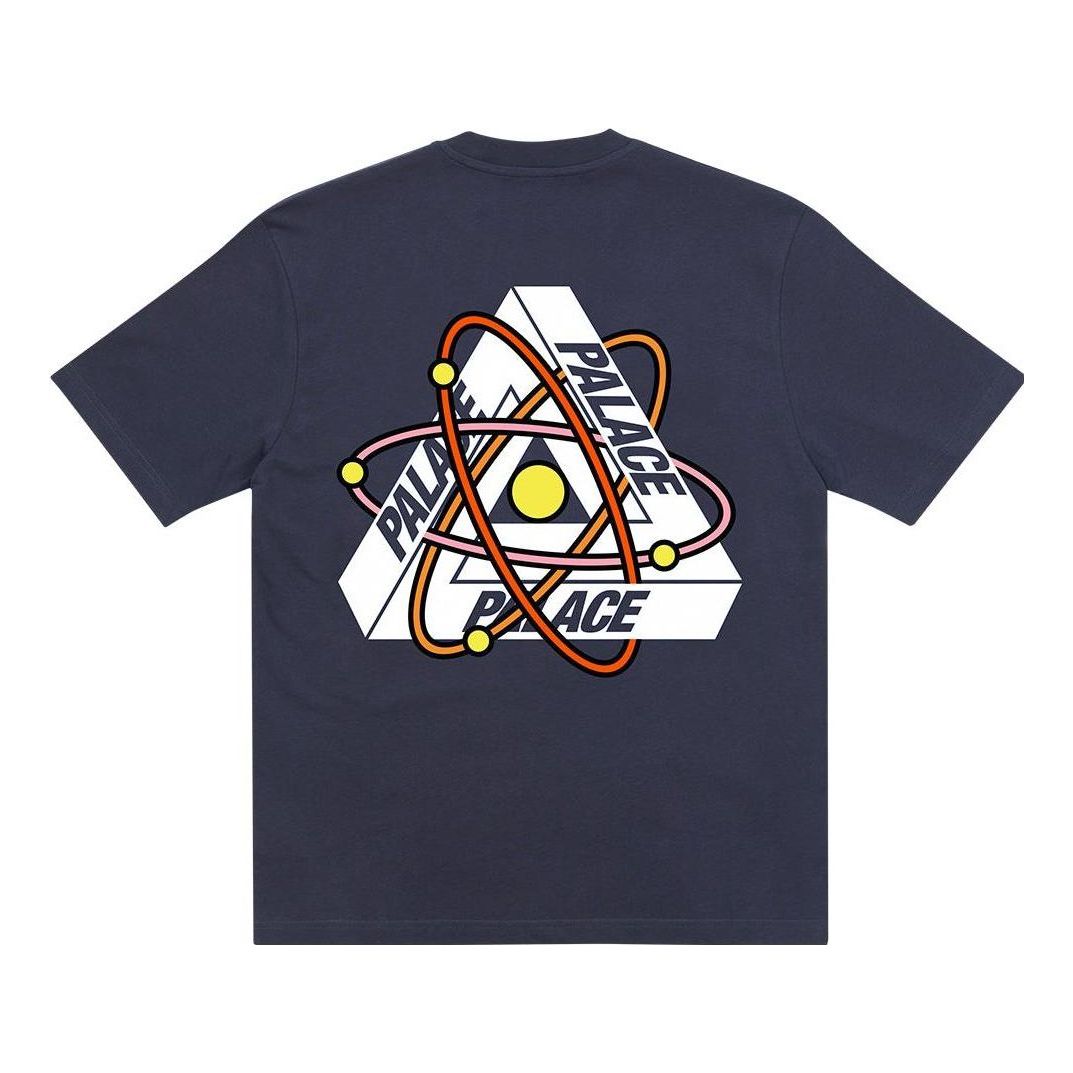Palace FW22 Tri-atom T-Shirt 'Navy' P23TS092