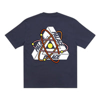 Palace FW22 Tri-atom T-Shirt 'Navy' P23TS092