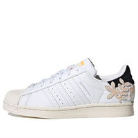 (WMNS) adidas Superstar 'Floral Patches - White Flash Orange' GZ0864