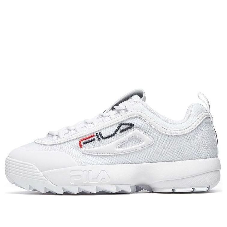 (WMNS) FILA Disruptor sneakers white F12W021410FWT