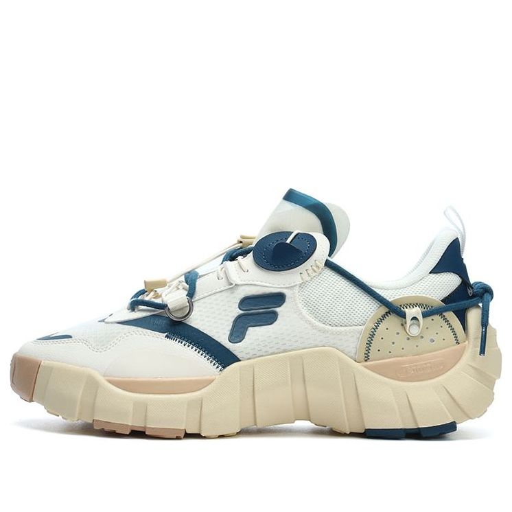 FILA FUSION Lifestyle Sport Shoes 'White Teal' T12M321201FWD