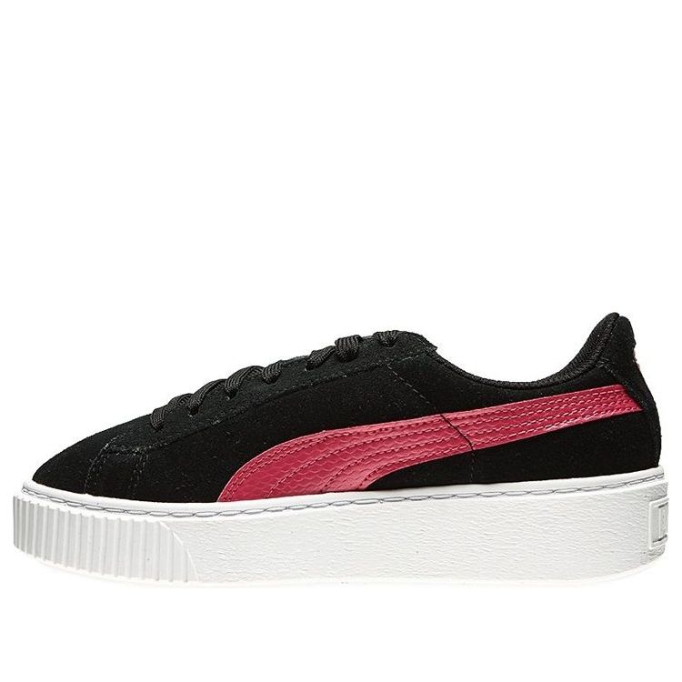 PUMA Suede Platform Snake 'Black Pink' 363906-01