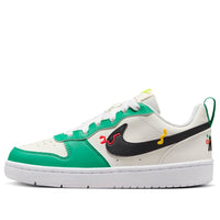 (GS) Nike Court Borough Low Recraft 'White Green Black' HF5750-101